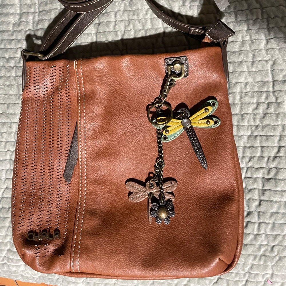 Very good condition brown chala bag. $30